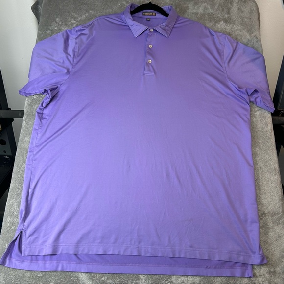 Peter Millar Other - Peter‎ Millar Summer Comfort Golf Polo Shirt Men's 2XL Purple
